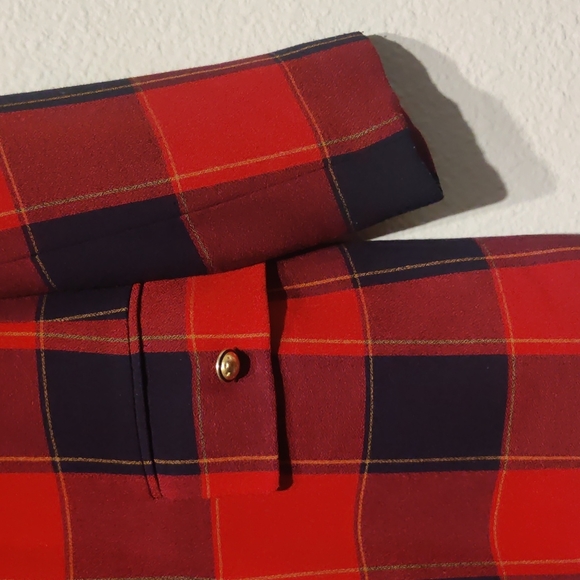 Vintage Plaid Blazer - Picture 3 of 5